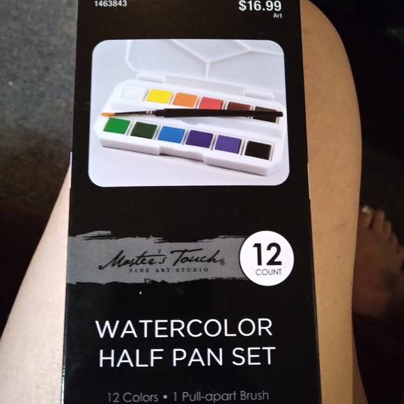 SOLD!!! 2 Masters Touch Watercolor Half Pan Sets - Picture 2 of 3